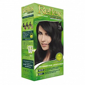 Reflex from Naturtint Semi-Permanent Colour Cream 1.0 Ebony Black